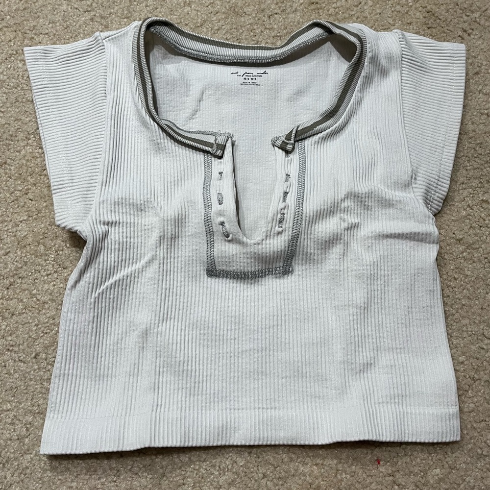 Out from under Urban outfitters top